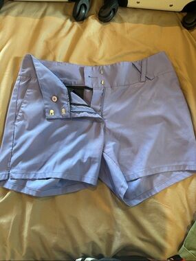 adidas Light Lavender High-Rise Golf Shorts